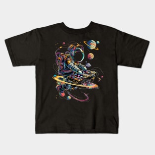 Cat DJ Energy Kids T-Shirt